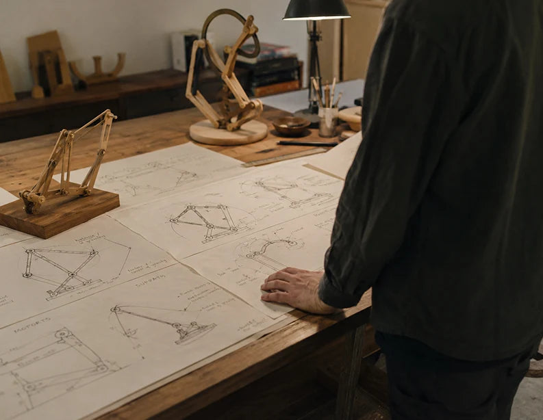 Sketch and design process