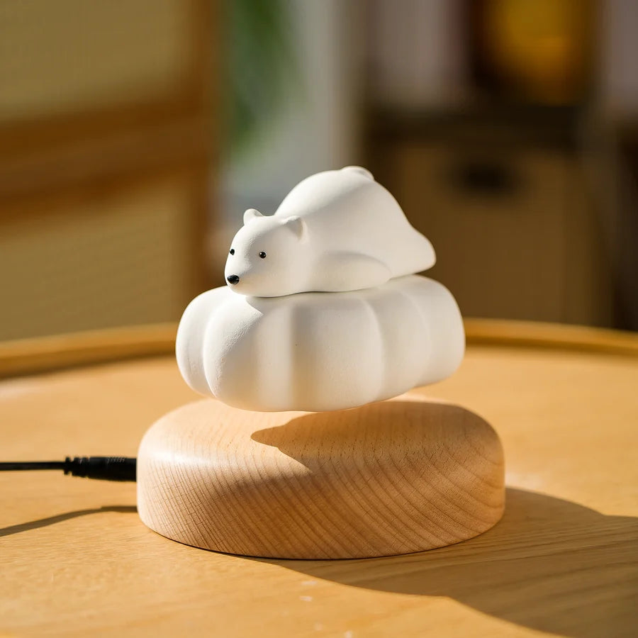 Levitating Polar Bear